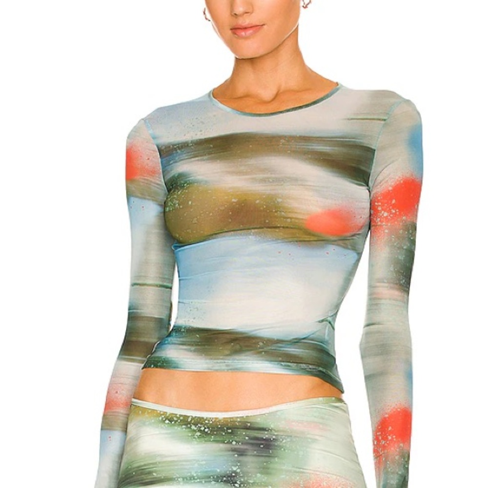 Miaou Mesh Long Sleeve